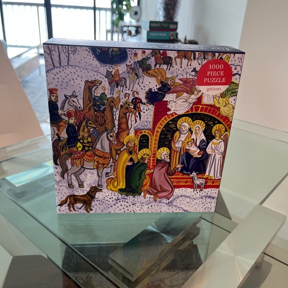 1000-piece Galison “Joy to the World” puzzle - Picture 1 of 1